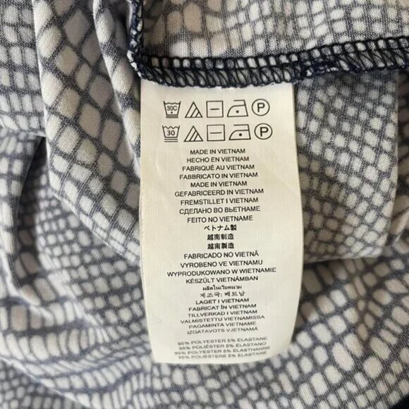 Michael Kors Navy and White Dress Size M - Picture 6 of 6